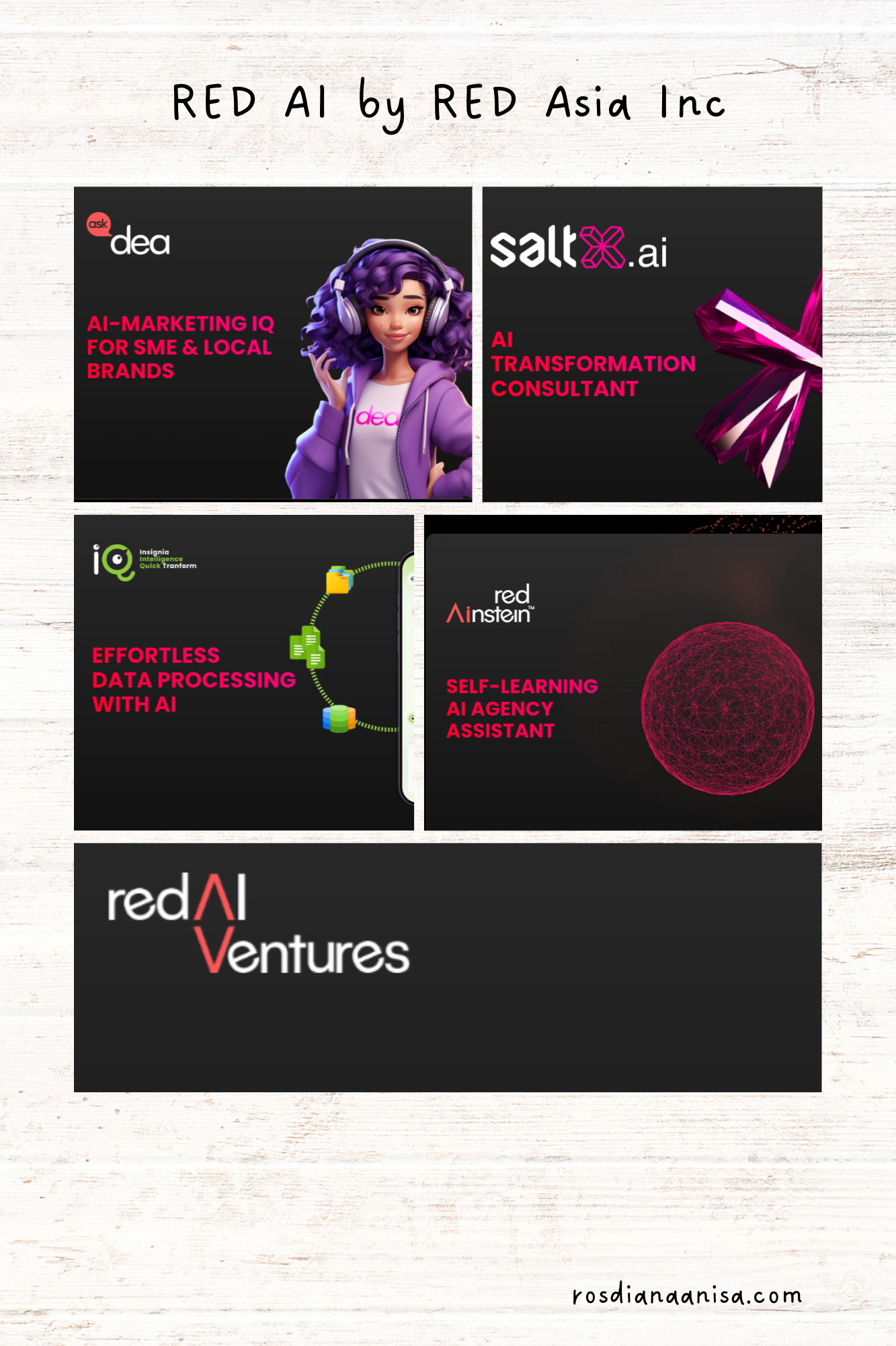 RED Asia Inc adalah solusi terbaik dalam bisnis digital