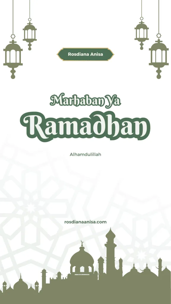 Persiapan Bulan Ramadhan