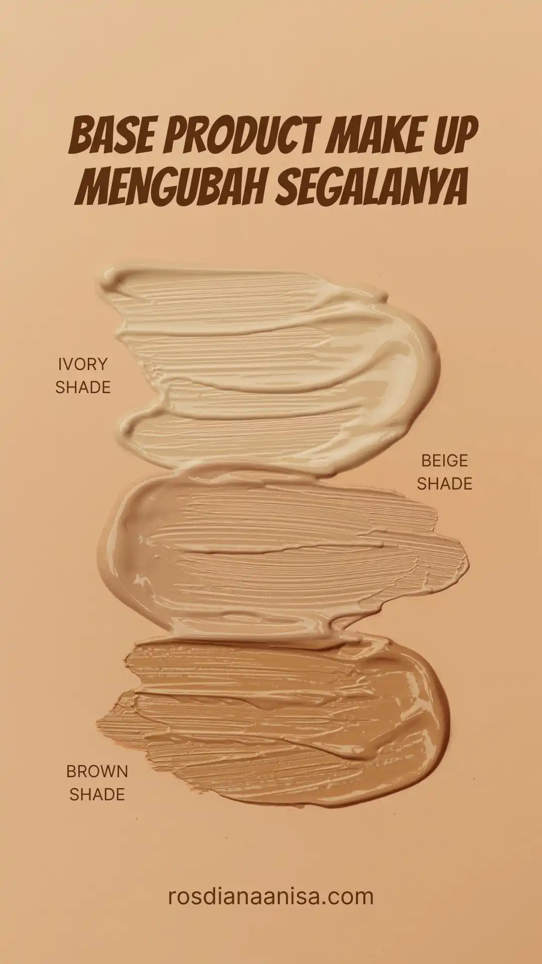 Base Product menjadi hal yang krusial bagi step bermake up