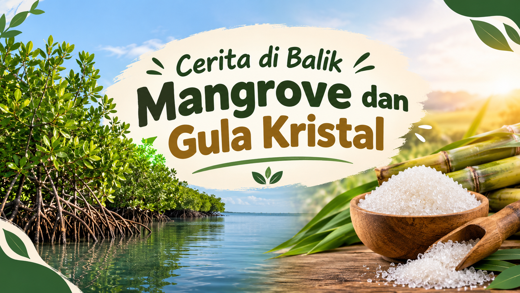"Cerita di Balik Mangrove dan Gula Kristal"